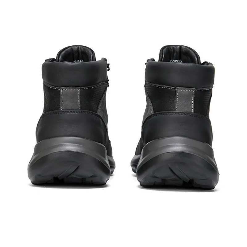 HANG TEN Cushioning Anti-Slip And Wear-Resistant Coverage Mid-Top Outdoor Shoes Women's Black Pink-13