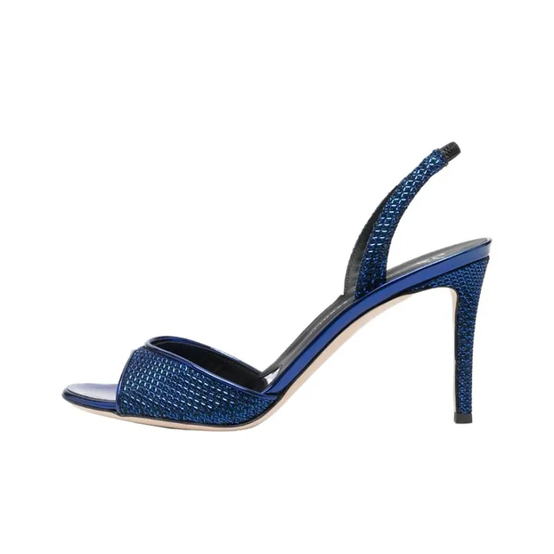 giuseppe zanotti Lilibeth 90mm Leather Slingback Pumps-0