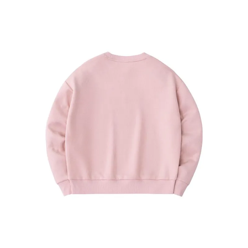 Anta Life Collection Sports Life Collection Sweatshirt Women's Beige Sand Pink-1