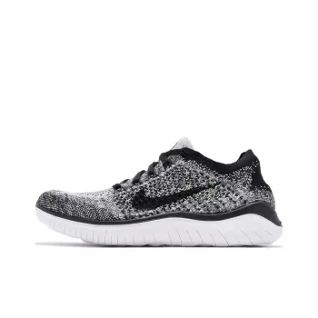 Nike Free Rn Flyknit 2018 Oreo Women's