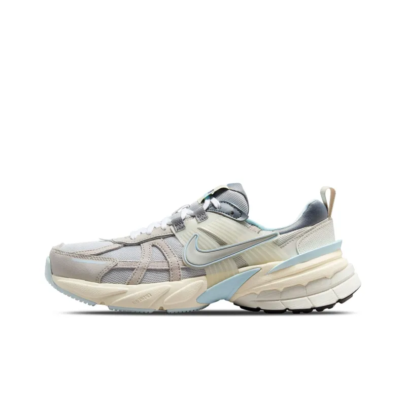 Nike V2K Run Light Bone Metallic Platinum Women's-0