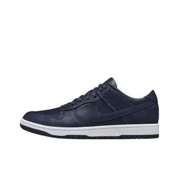 Nike Dunk Lux Low Slip-Resistant Lightweight Breathable Low-Top Skateboard Shoes Unisex Obsidian Color