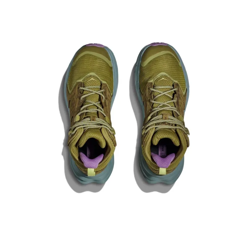 HOKA ONE ONE Anacapa 2 Mid Gore Tex Green Moss Agave Women's-2