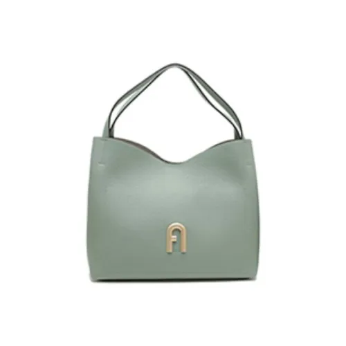 Furla Primula Leather Handbag Shoulder Bag Women's Mineral Green