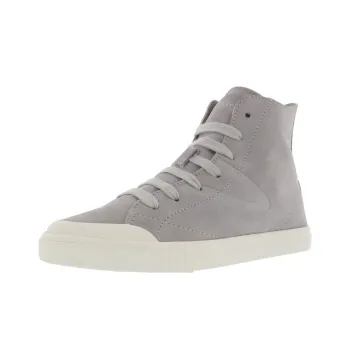 TRETORN Marley Slip Resistant High Top Canvas Shoes Women's Gray