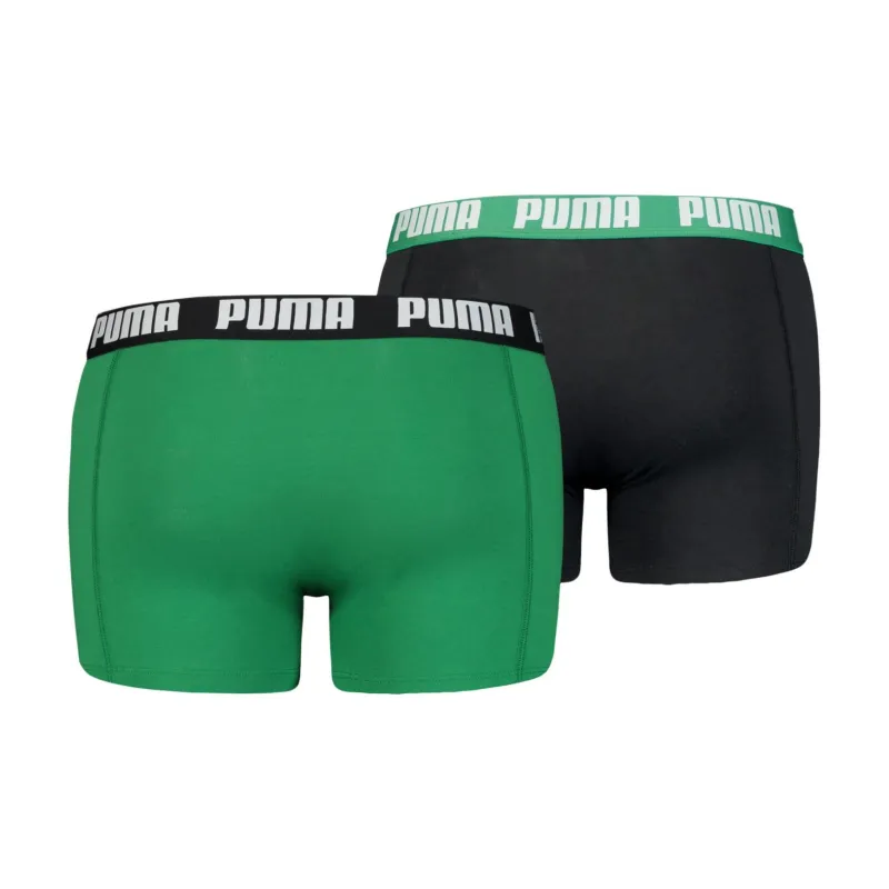 PUMA Basic Men's Boxers 2 Pack Underpants Men's 2 Pack Amazon Green-1
