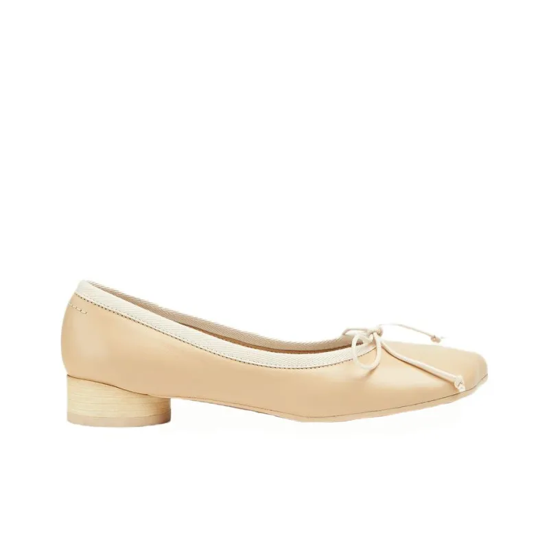 MM6 Maison Margiela Anatomic Leather Ballerina Shoes-2