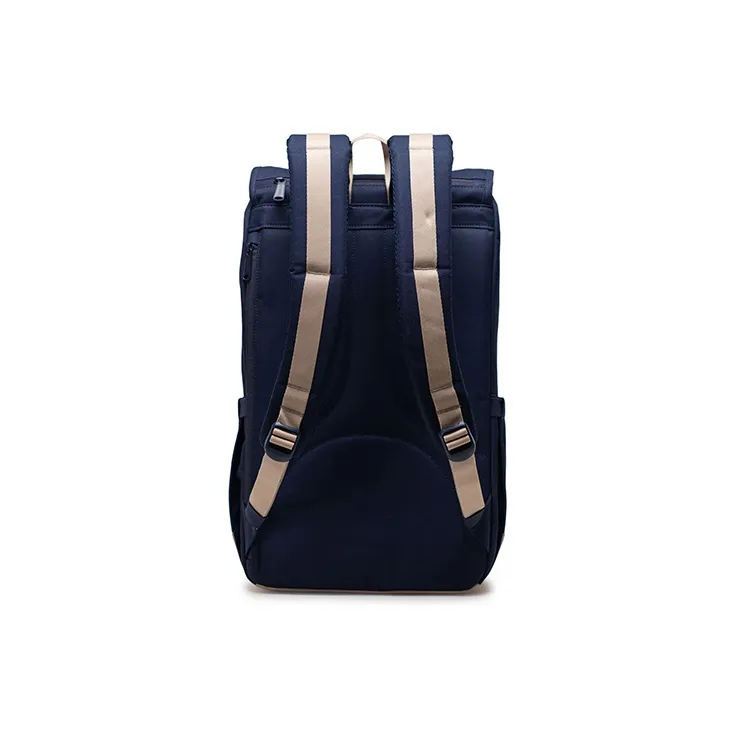 Herschel Recycled Material Backpack Large Size Unisex Navy Blue-3