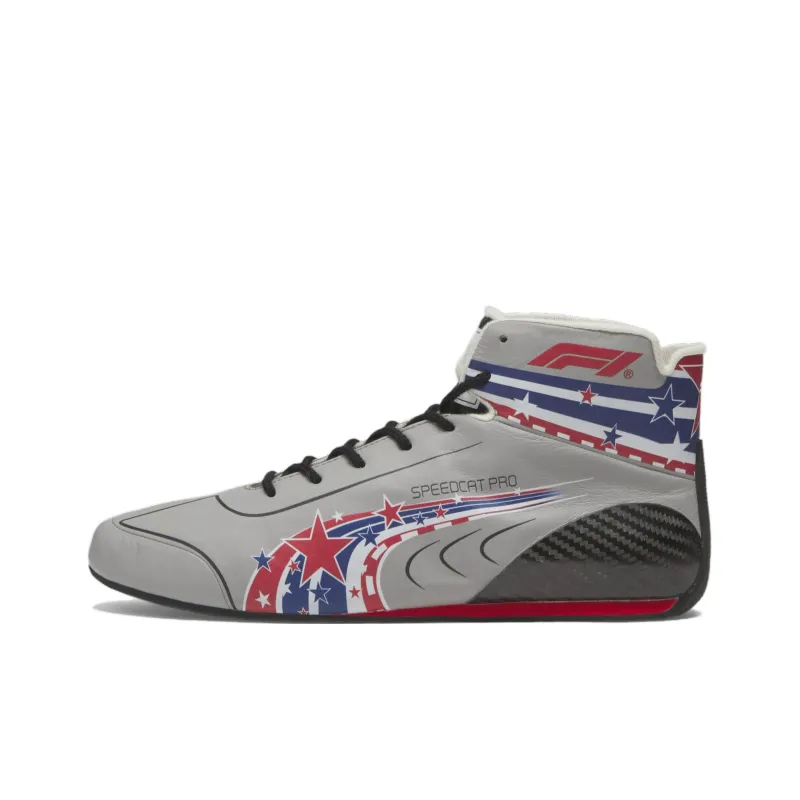 PUMA X Austin Grand Prix Speedcat Pro Driving Shoes 'Grey Black'-0