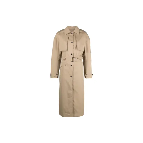 NANUSHKA Trench Coats Women's Brown