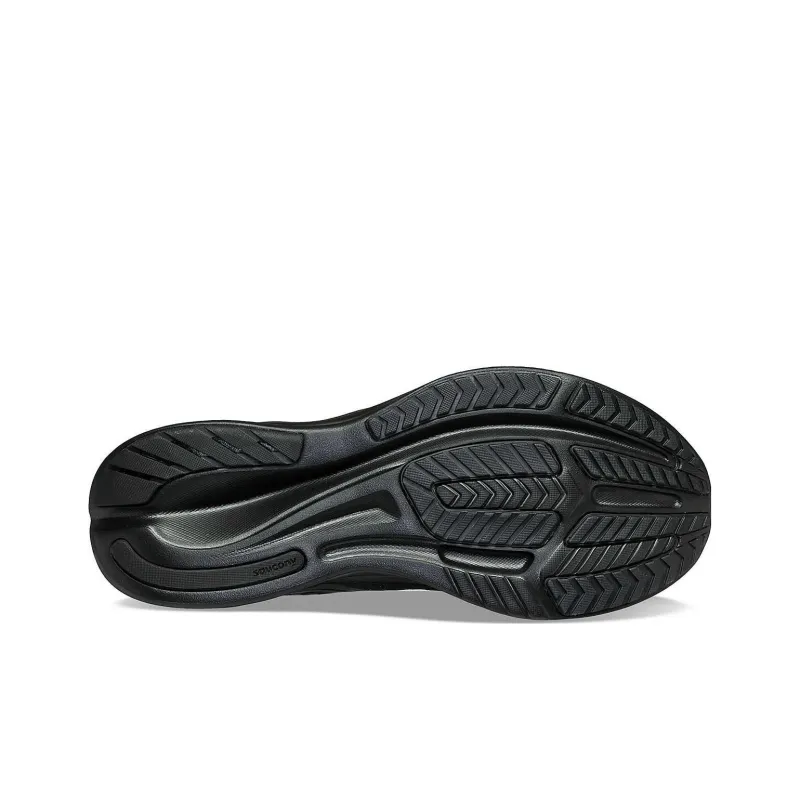 Saucony Ride 16 Yutu Durable Breathable Low Top Running Shoes Women's Black-4