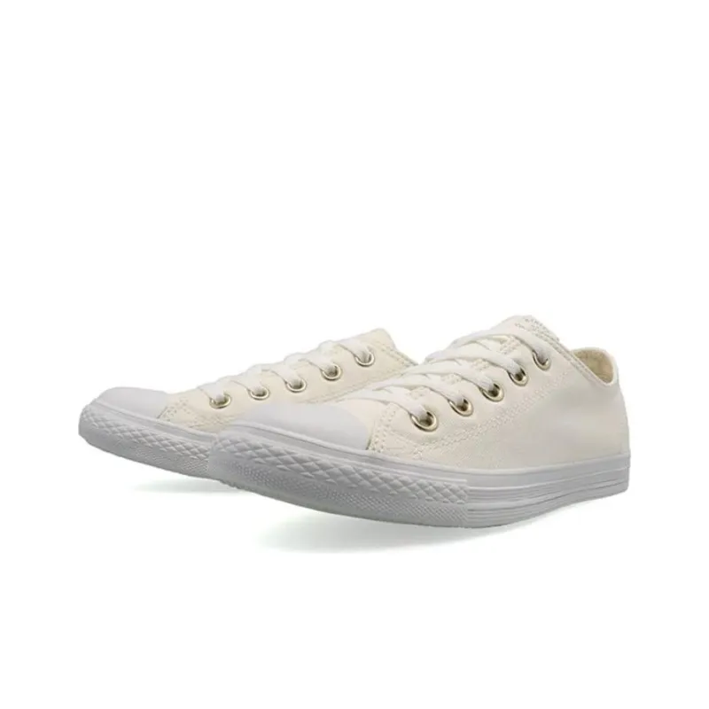 Converse Nextar 110 LP OX Abrasion Resistant Breathable Low Top Skateboard Shoes Women's Beige Gray-2
