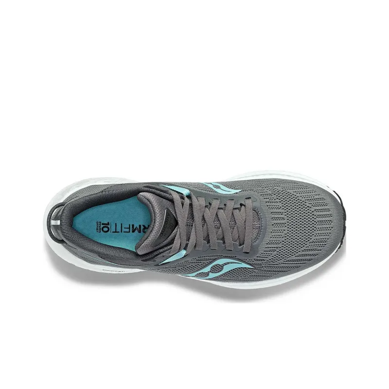 saucony Women's Triumph 21 'Gravel Aqua'-3