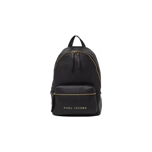 MARC JACOBS Calfskin Backpack Medium Size Women's Black