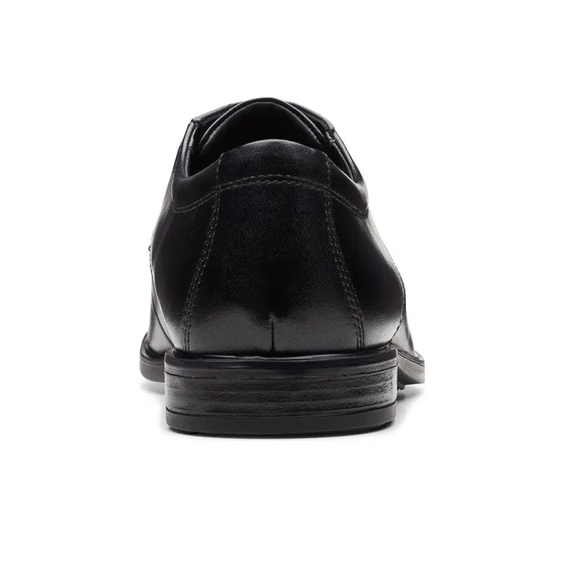 clarks Howard Walk Leather Shoes-3