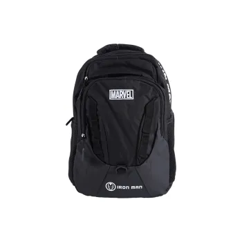Disney × Marvel Collaboration Polyester Backpack Large Size Unisex Black