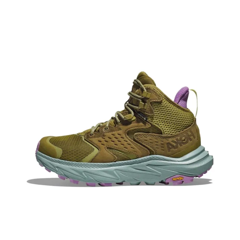 HOKA ONE ONE Anacapa 2 Mid Gore Tex Green Moss Agave Women's-0