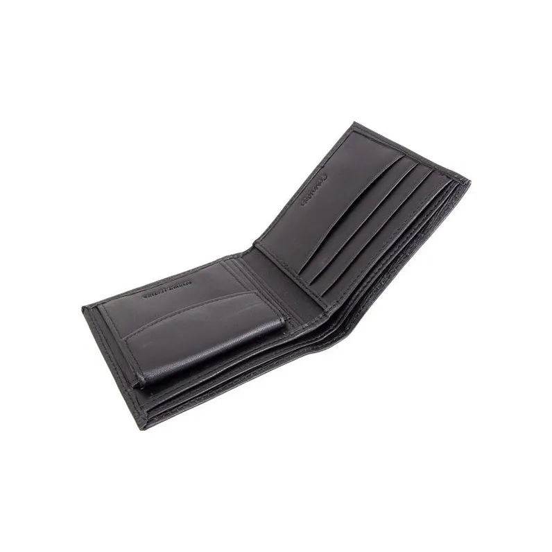 CK/Calvin Klein Leather Wallet Men's Black-1