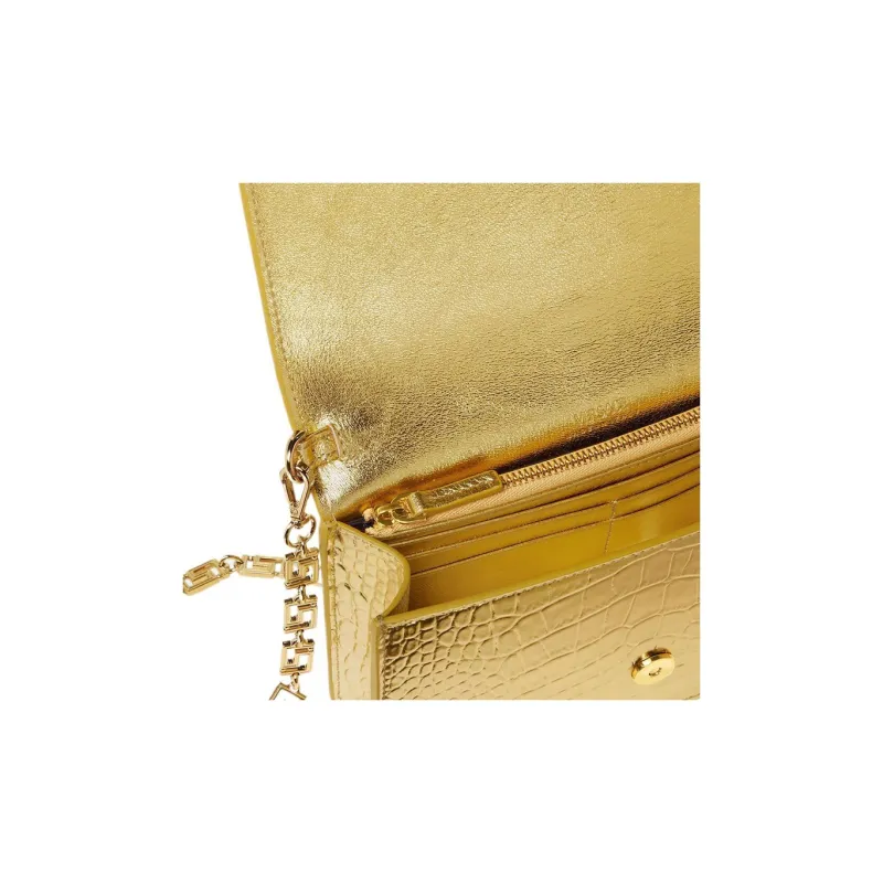 FANSIZHE Greca Goddess Cow Leather Crossbody Bag Shoulder Bag Women's Gold-4