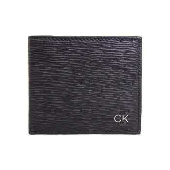 CK/Calvin Klein Leather Wallet Men's Black