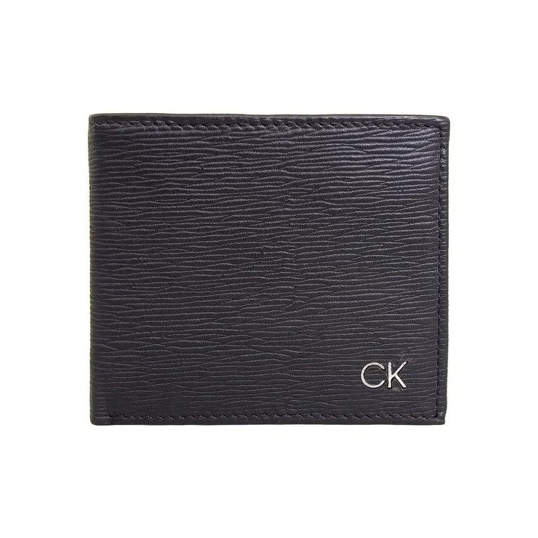 CK/Calvin Klein Leather Wallet Men's Black-0