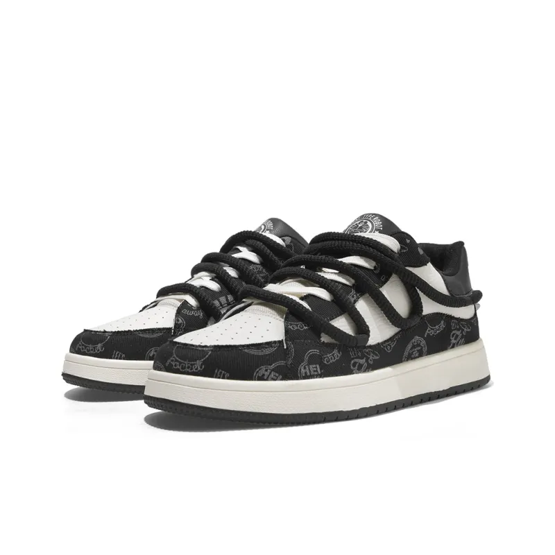 DoraemonA Box Limited Edition Puffy Shoes Low-Top Skateboard Shoes Unisex-53