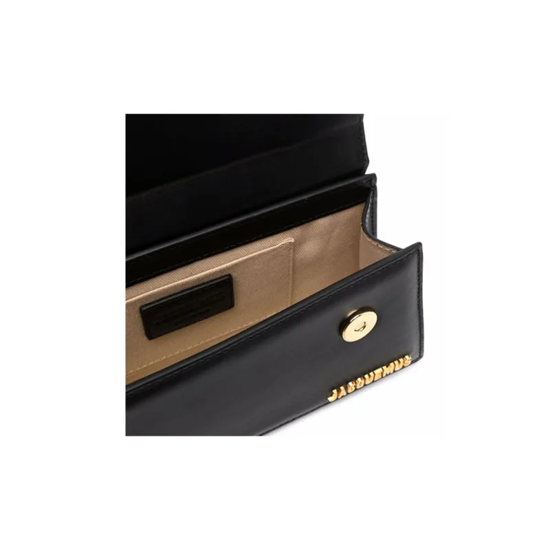 Jacquemus Leather Clutch Women's Black-1