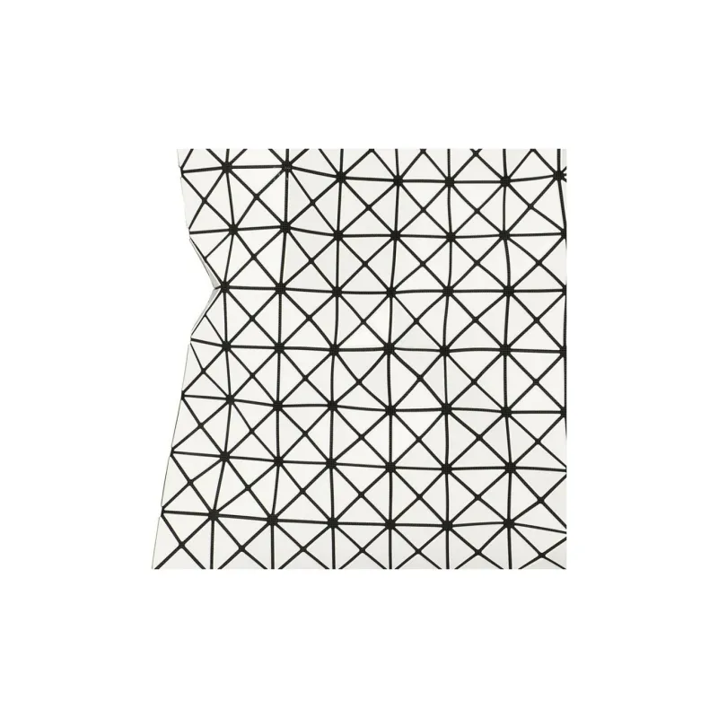 ISSEY MIYAKE Polyvinyl Chloride Resin Handbag Women's White-4