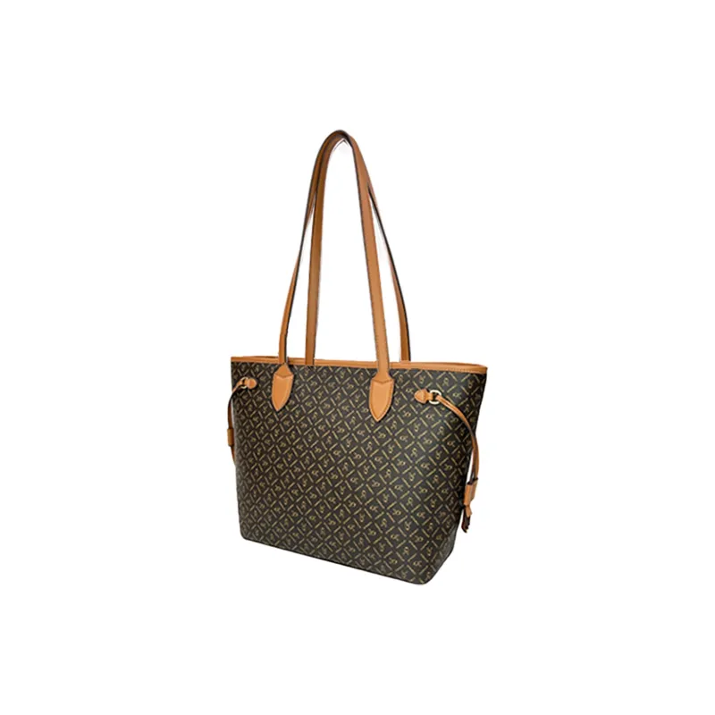 Playboy PVC Tote Bag, Shoulder Bag Tubas Women's Dark Coffee-5