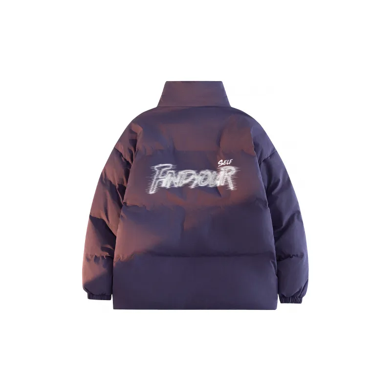 Find Yourself Puffer Jacket Unisex-16