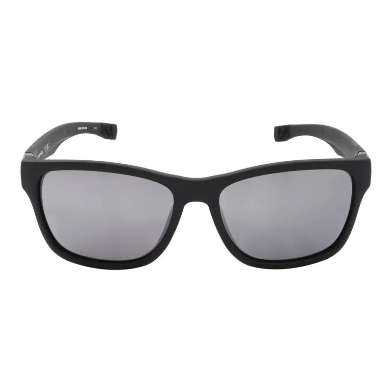 LACOSTE Plastic Square Sunglasses Unisex Black-1
