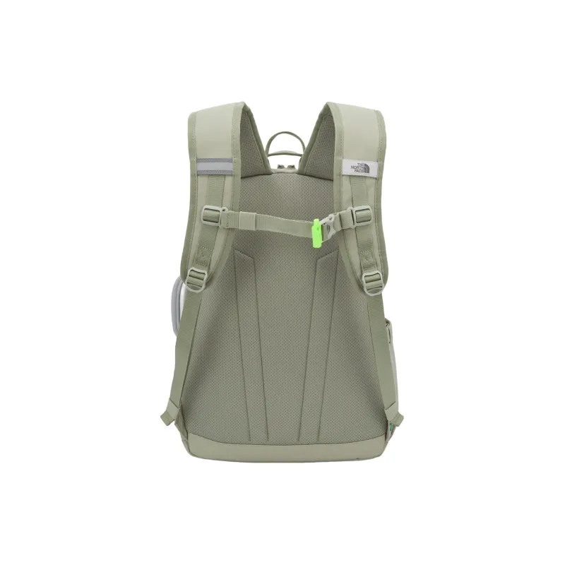 THE NORTH FACE Polyester Backpack Men's Slate Gray With Khaki Accents-1