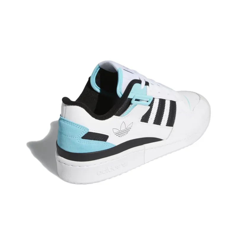 Adidas Forum Exhibit Low Aqua-3
