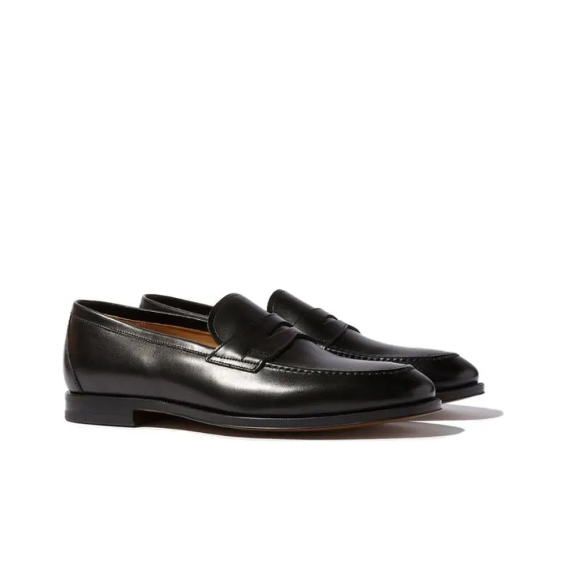SCAROSSO Stefano Leather Loafers-2