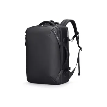 MARK RYDEN Oxford Large Capacity Backpacks Men's Elegant Black/Graphite Gray
