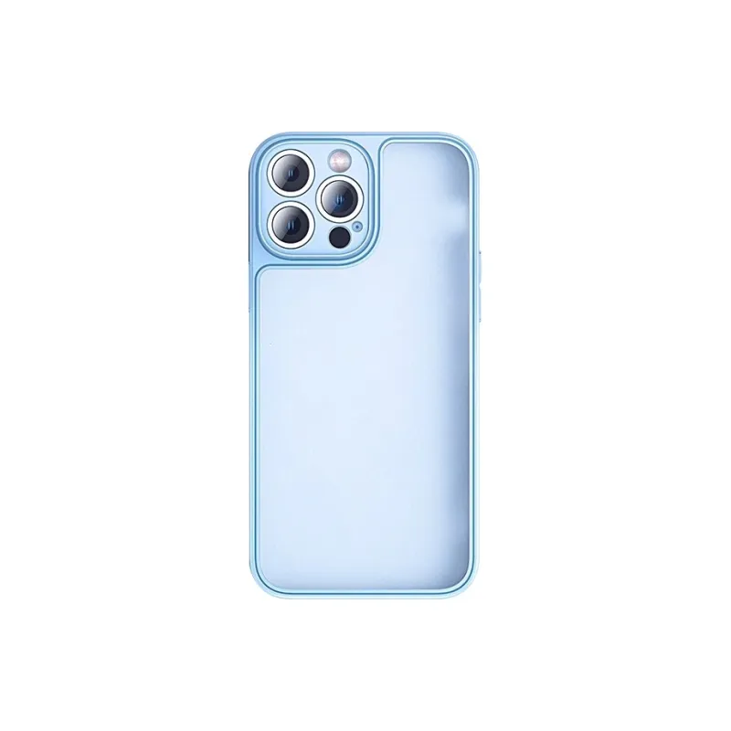 Pinsheng Matte Material Minimalist Phone Cases Compatible With IPhone 12/13 Lens Fully Enclosed Bare Machine Texture-17