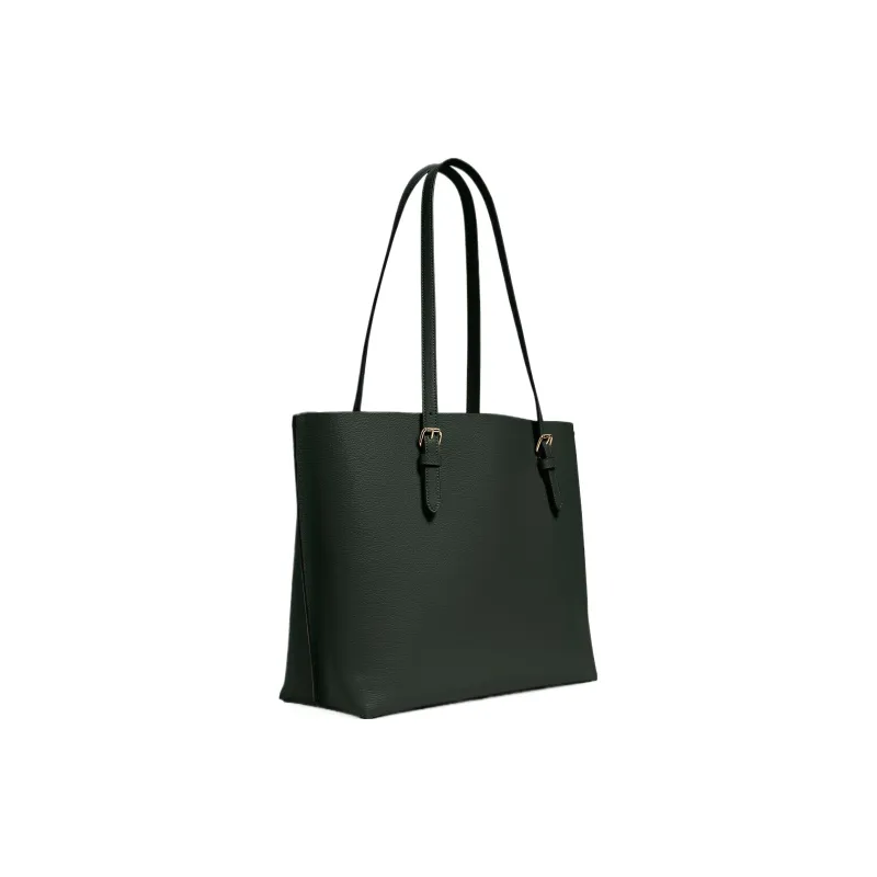 COACH Mollie Double Sided Leather Mommy Bag, Tote Bag, Shopping Bag, Handbag, Shoulder Bag Tubas Women's-1