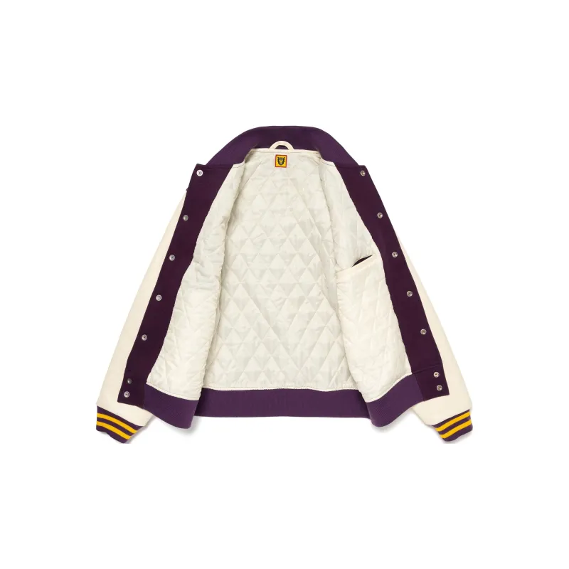 HUMAN MADE Embroidered logo Wool Jacket-2