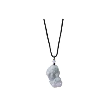 Viola Bean Type Jadeite Pendants Unisex