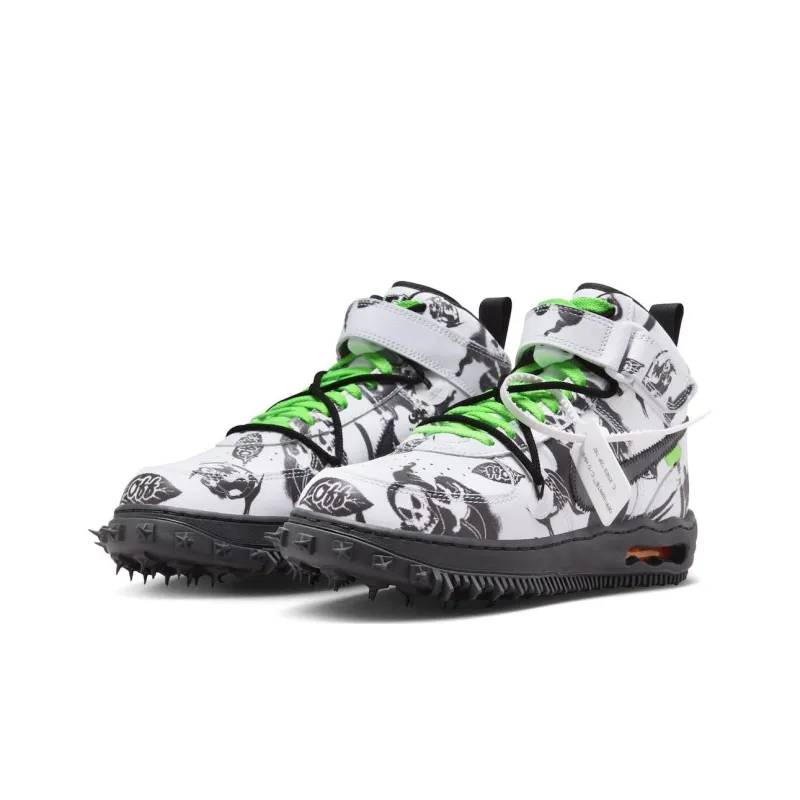Nike X Off White Air Force 1 Mid 'Grim Reaper'-2