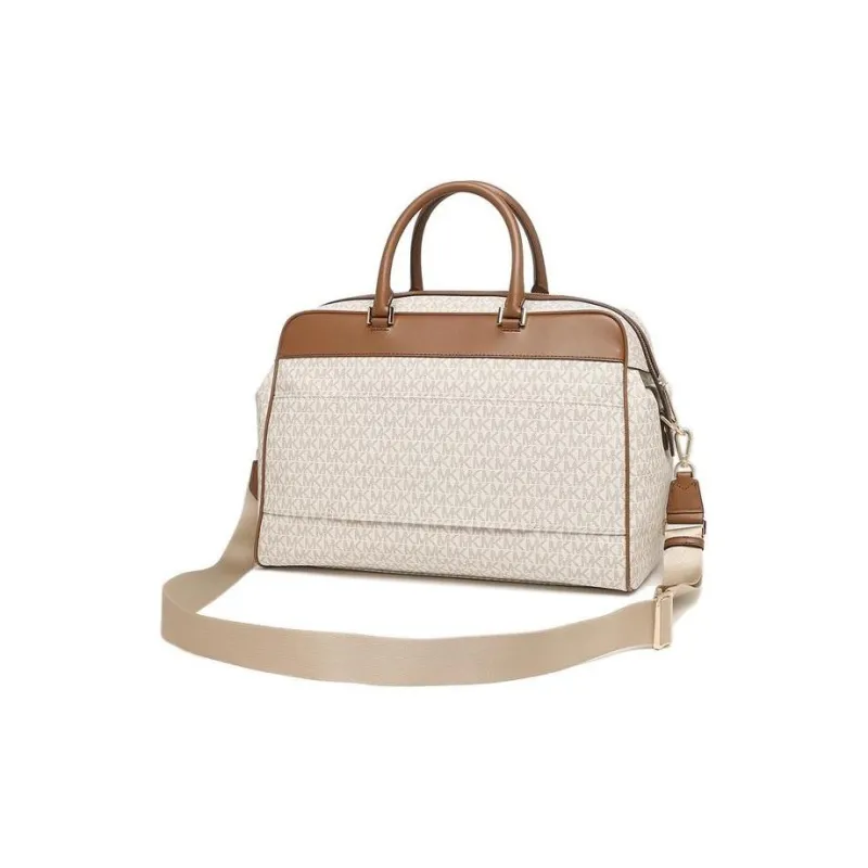 MICHAEL KORS Nylon Shoulder Bag Crossbody Bag Handbag Large Size Women's Vanilla-3