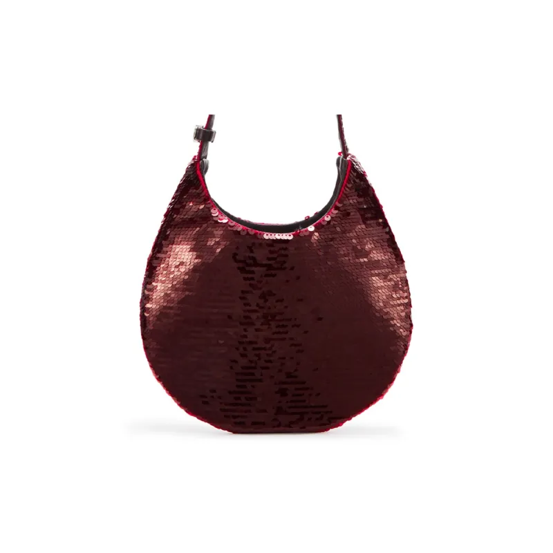 Lost In Echo Sheepskin Waterdrop Shaped Bag Shoulder Bag Unisex-9