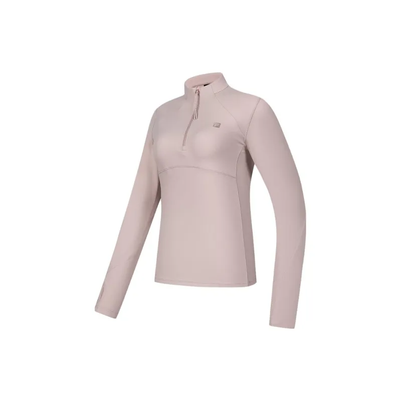 FILA Set in Sleeve T Shirt Women's Light Purple Red-2