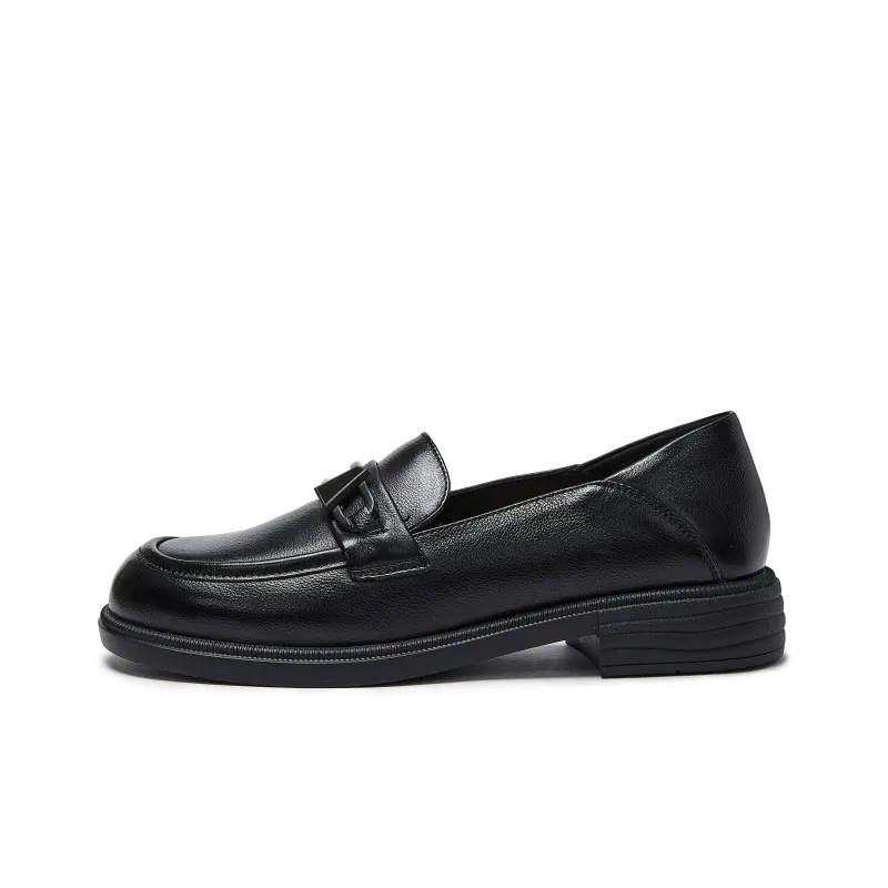 LAORENTOU Loafers 2.5cm Women's Black-1