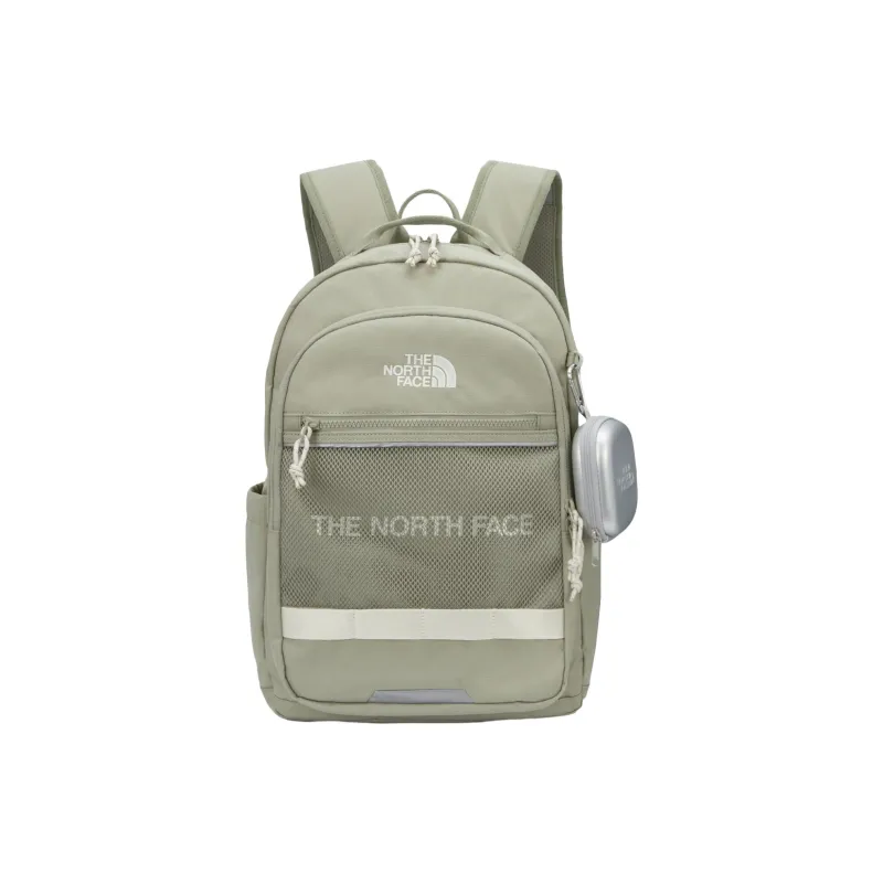 THE NORTH FACE Polyester Backpack Men's Slate Gray With Khaki Accents-0