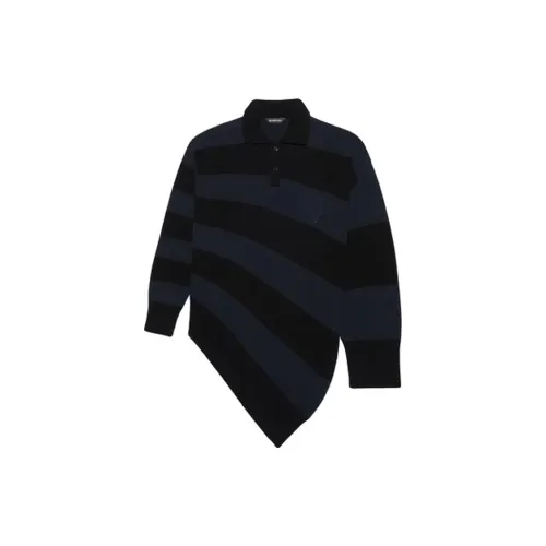 Balenciaga Polo Shirts Men Black