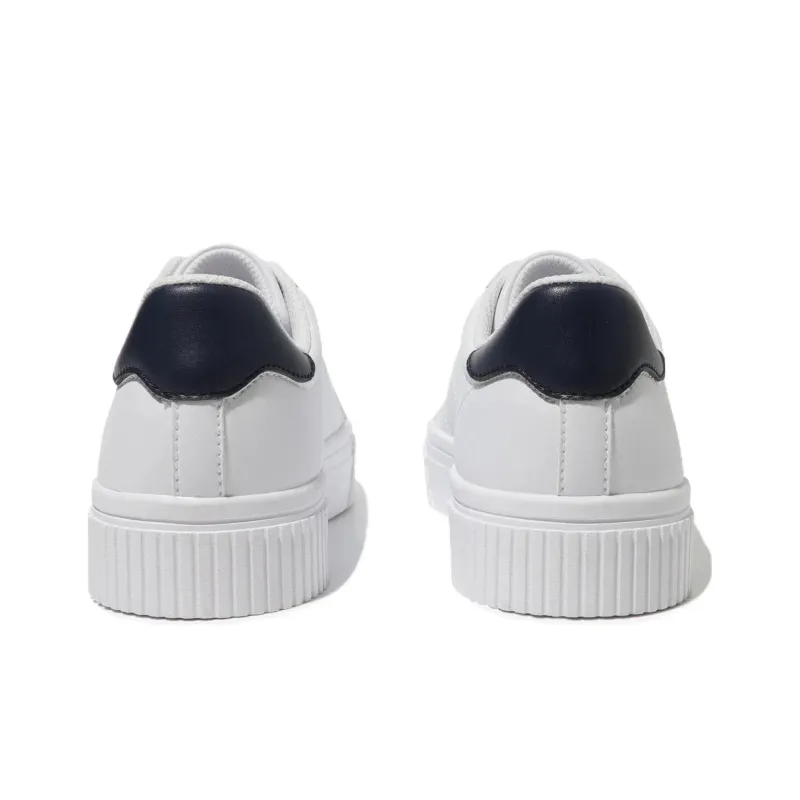 FILA Coat Deluxe Abrasion Resistant Low Top Skateboard Shoes Unisex White Korean Style-4