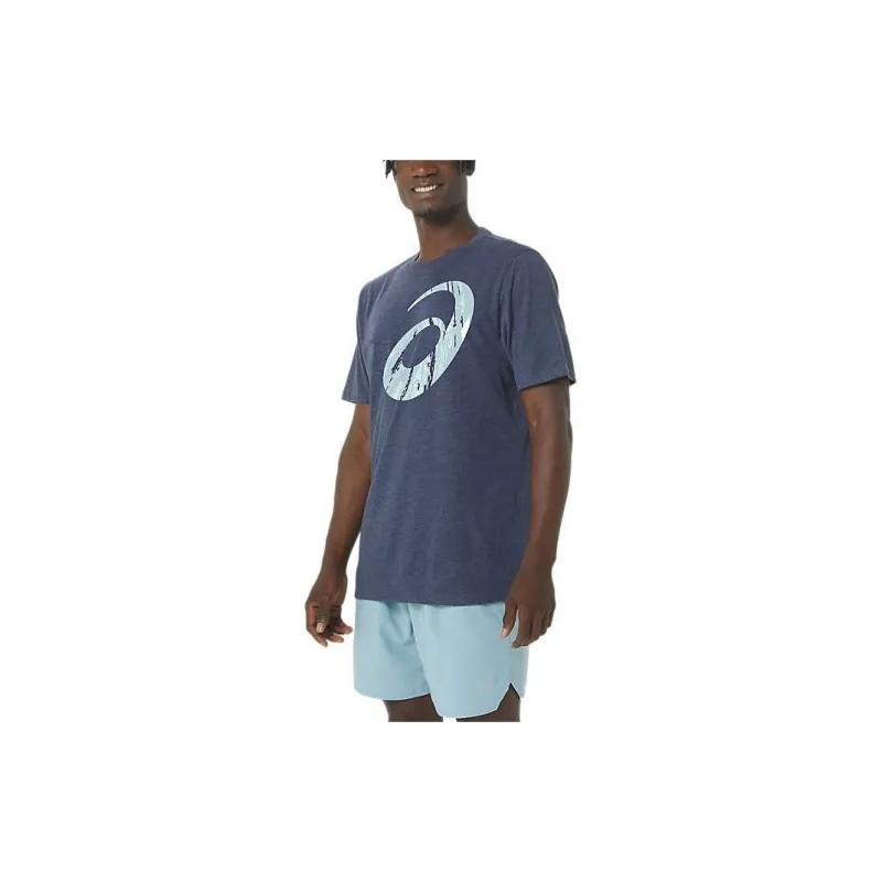Asics Unisex Asics Polar Winter Short Sleeve Tee T-Shirt Unisex Blue-2