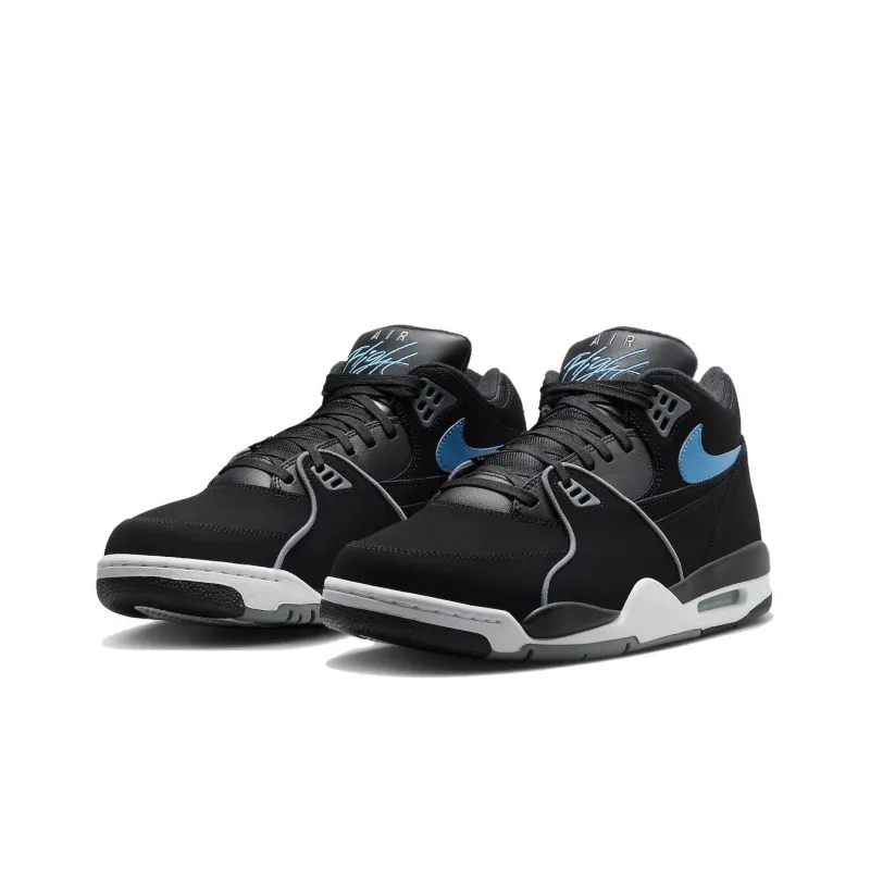 Nike Air Flight '89 Black Noise Aqua-2