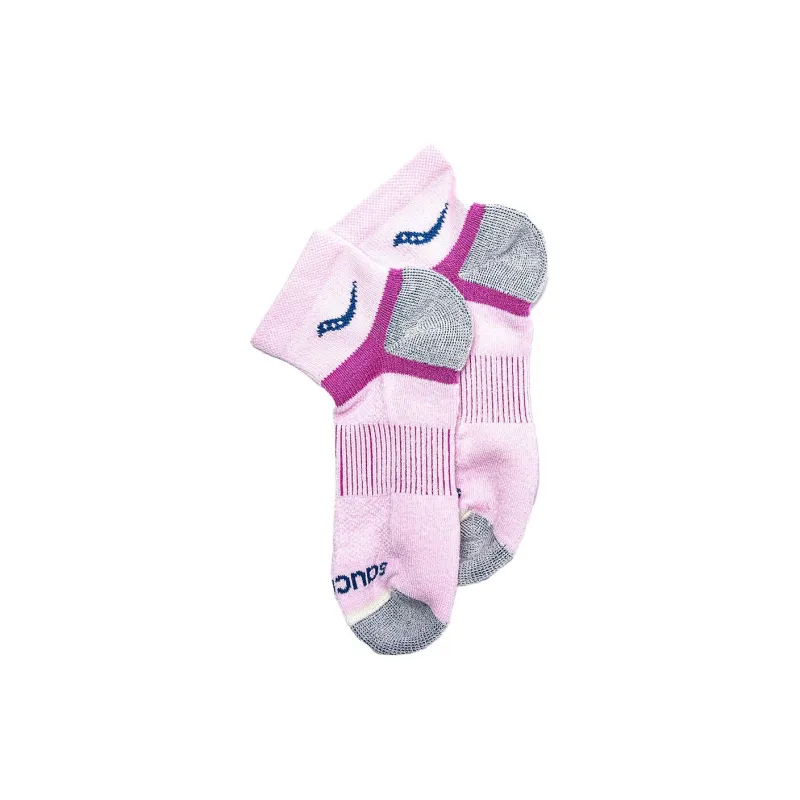 Saucony Inferno Merino Wool Blend Quarter 3-Pack Sock Ankle Socks Women's 3 Pack-0